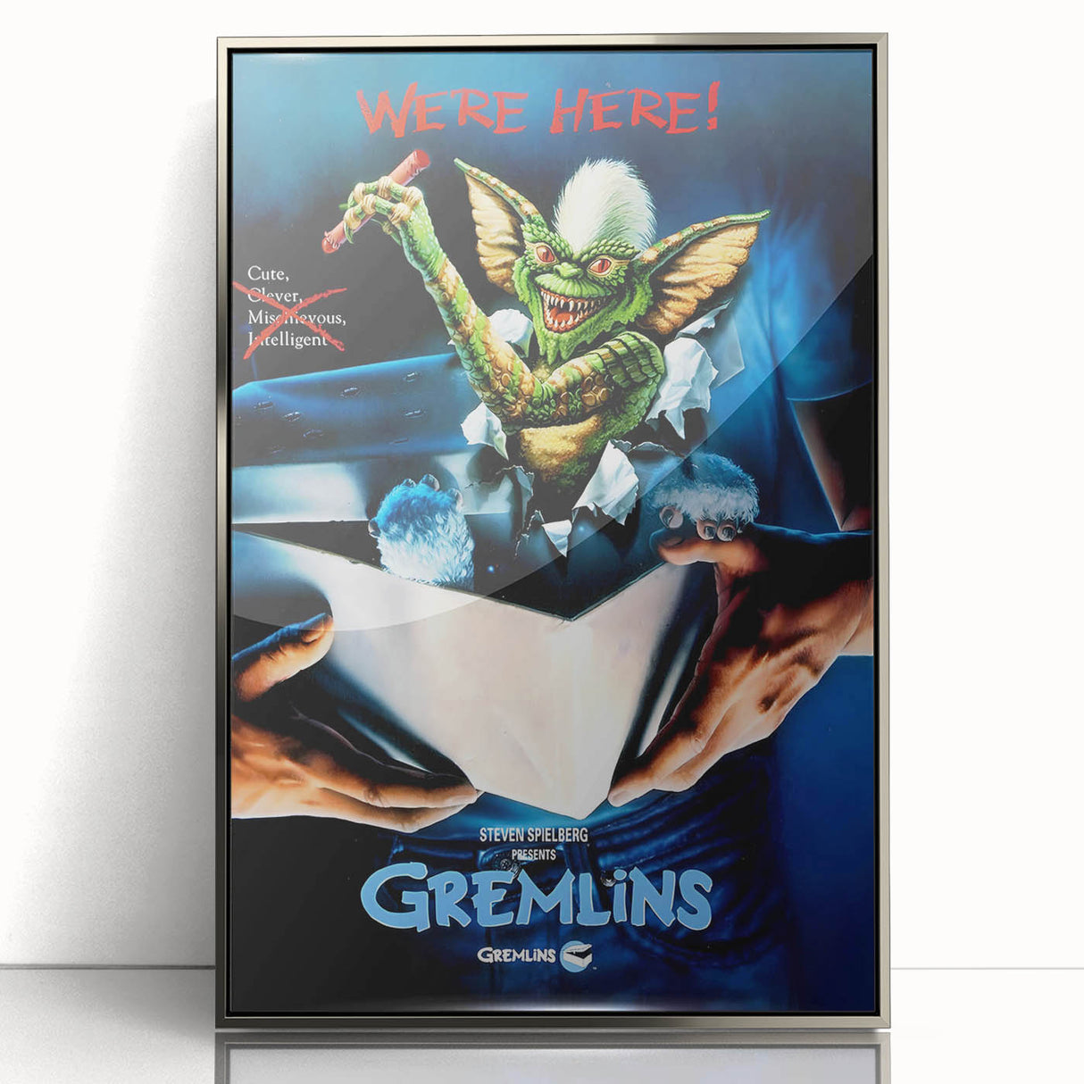 Retro Gremlins Poster Art - Vintage 80s Horror Comedy Prints