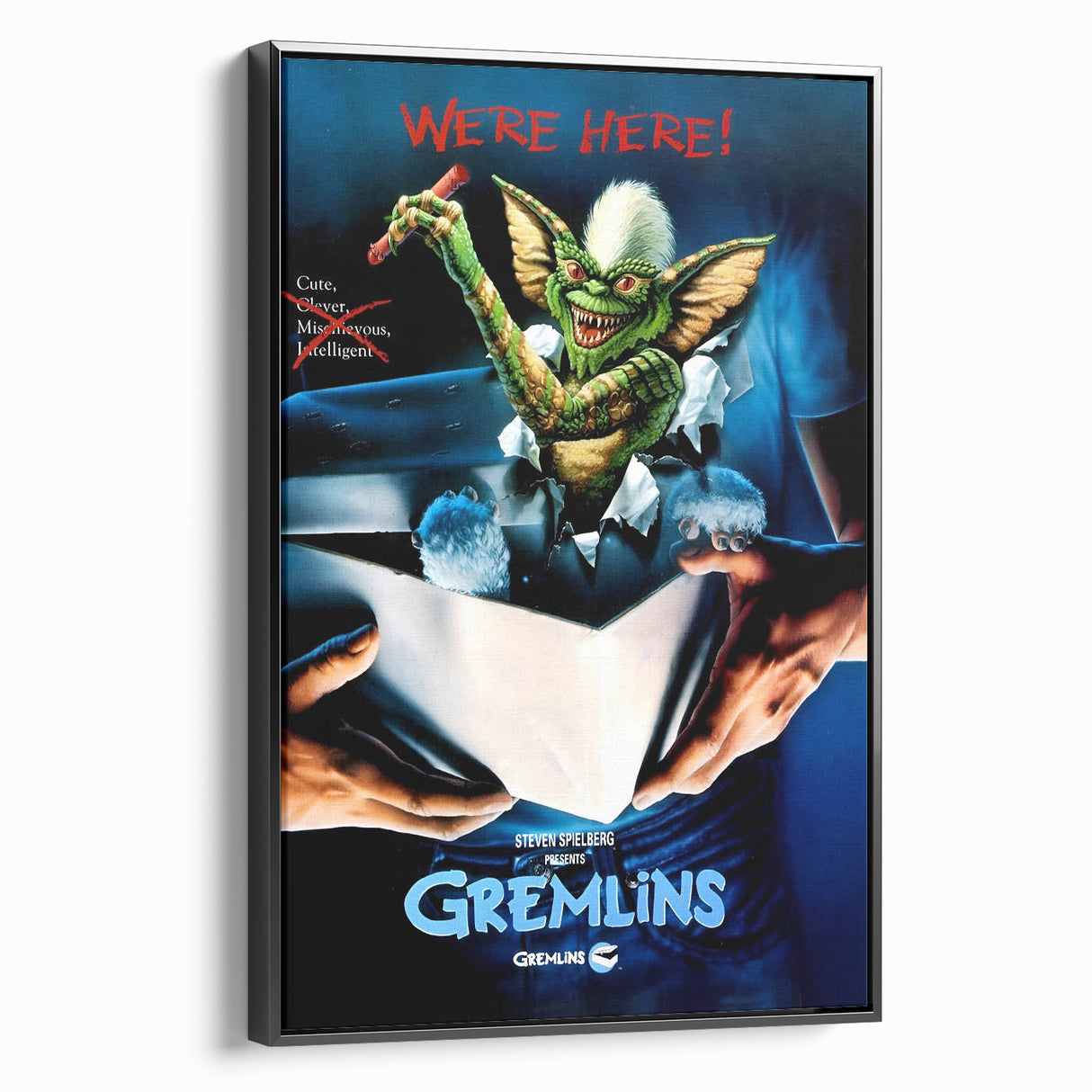 Retro Gremlins Poster Art - Vintage 80s Horror Comedy Prints