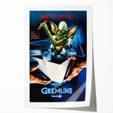 Retro Gremlins Poster Art - Vintage 80s Horror Comedy Prints