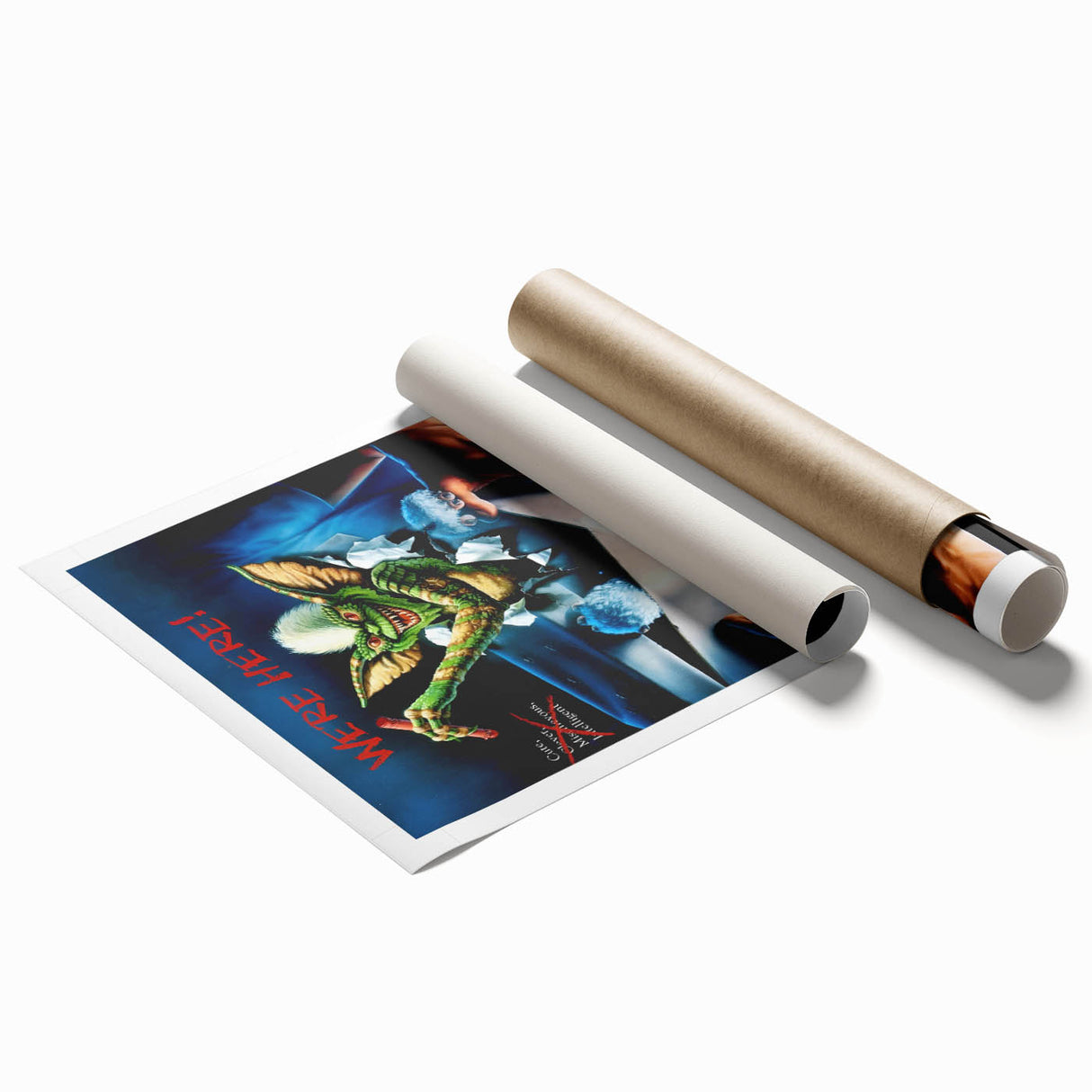 Retro Gremlins Poster Art - Vintage 80s Horror Comedy Prints