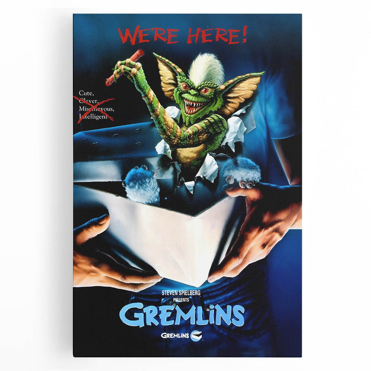 Retro Gremlins Poster Art - Vintage 80s Horror Comedy Prints