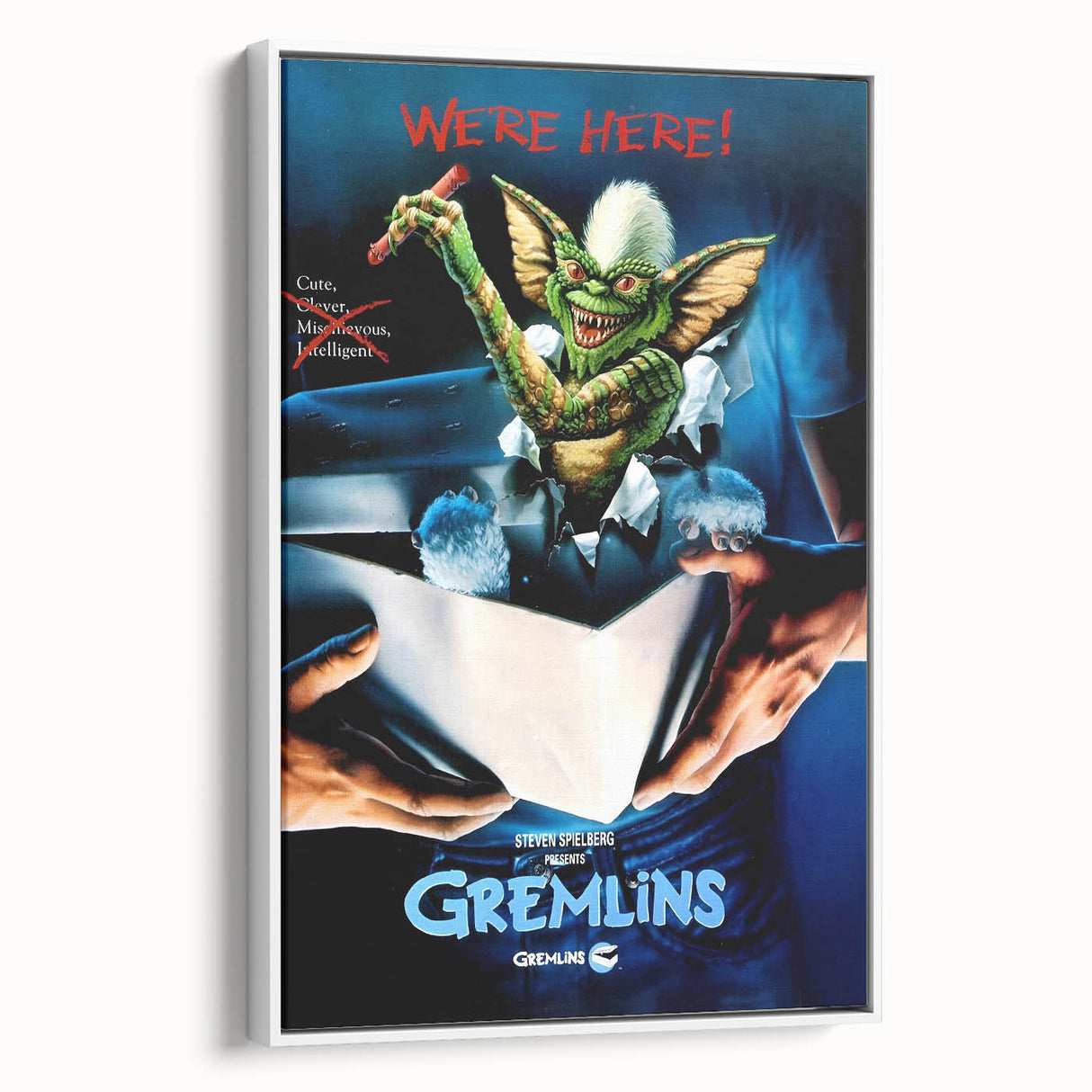 Retro Gremlins Poster Art - Vintage 80s Horror Comedy Prints