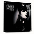 Retro Janet Jackson Rhythm Nation Poster - Vintage Prints for Art