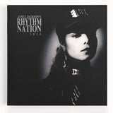 Retro Janet Jackson Rhythm Nation Poster - Vintage Prints for Art