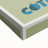 Retro Côte d'Azur Travel Poster – Vintage Racing Car Art