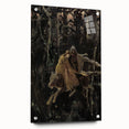 Realism Art Print of Royal Escape | Dark Forest and Brave Companions