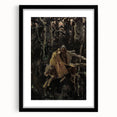 Realism Art Print of Royal Escape | Dark Forest and Brave Companions