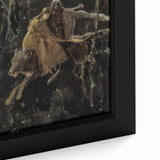 Realism Art Print of Royal Escape | Dark Forest and Brave Companions