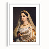 Renaissance Art Prints - Raphael’s La Donna Velata (Woman with a Veil)