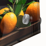 Fresh Citrus Still Life – Vibrant Orange Modern Kitchen Art