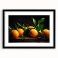 Fresh Citrus Still Life – Vibrant Orange Modern Kitchen Art
