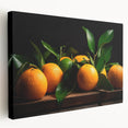 Fresh Citrus Still Life – Vibrant Orange Modern Kitchen Art