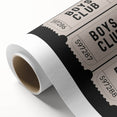 Boys Club Ticket Wall Art – Kids Wall Art Prints for Playroom