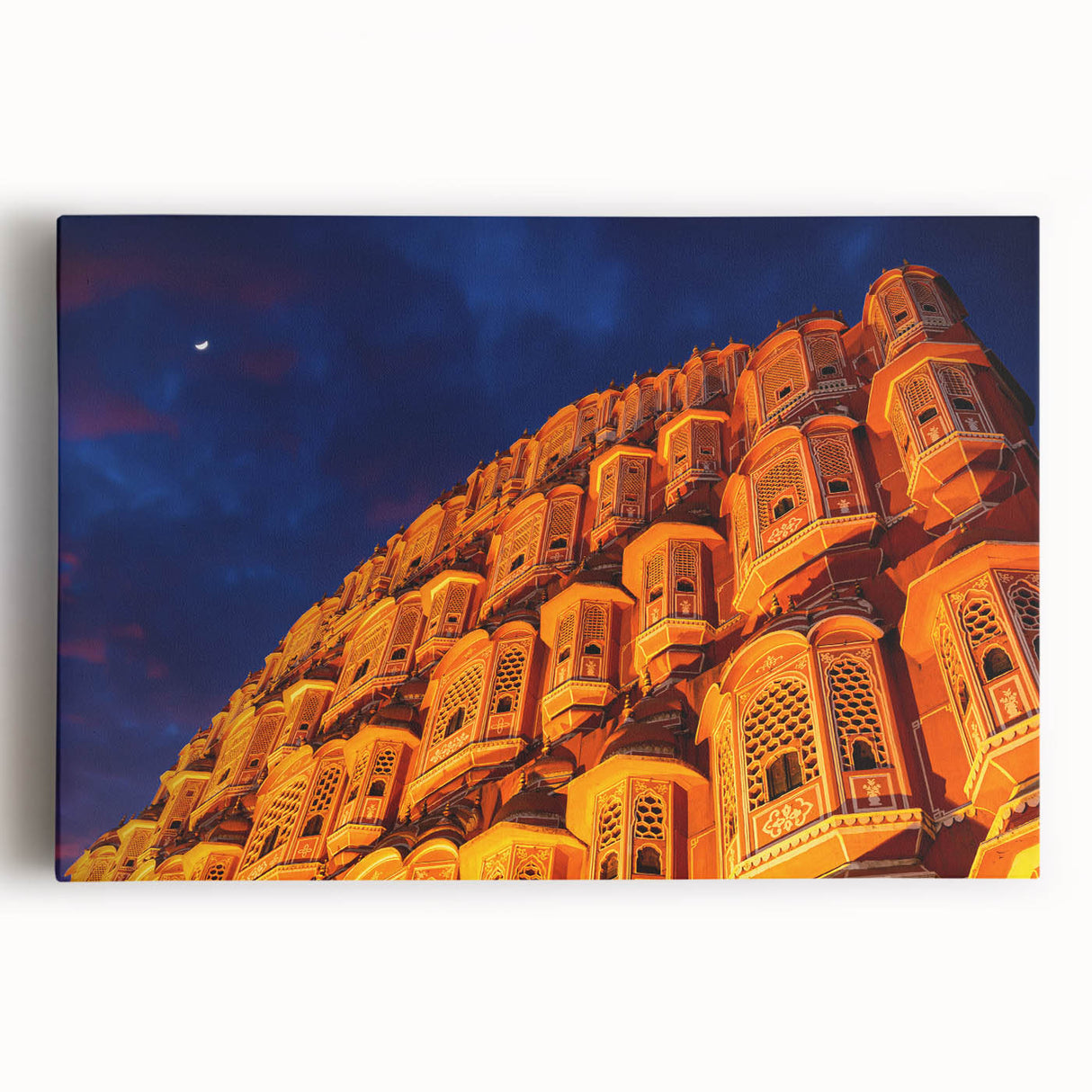 Black and white large canvas print of a scenic Indian landscape, suitable for kitchen wall art.