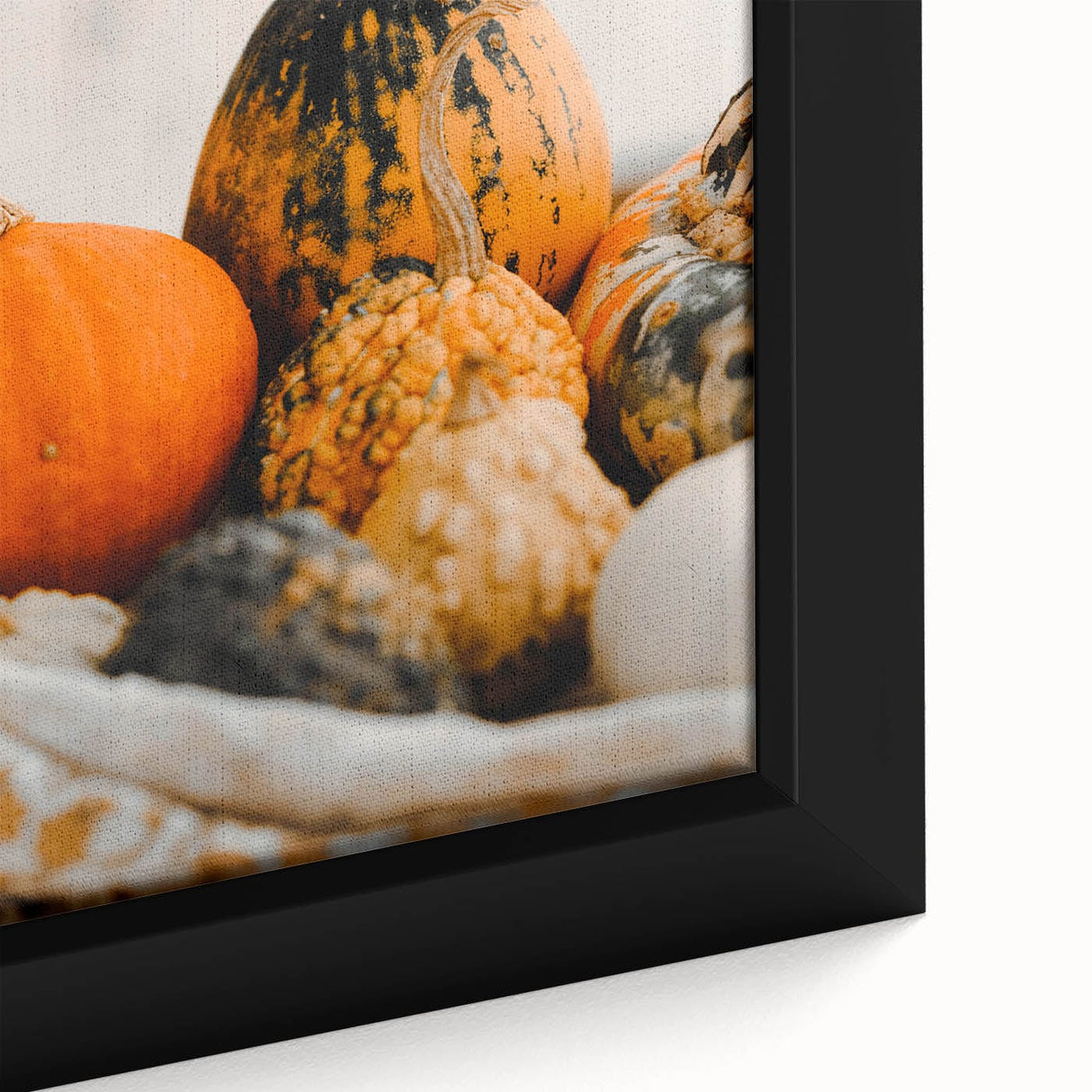 Extra large black wall art on canvas featuring a textured, colorful abstract design, ideal for living room decor.