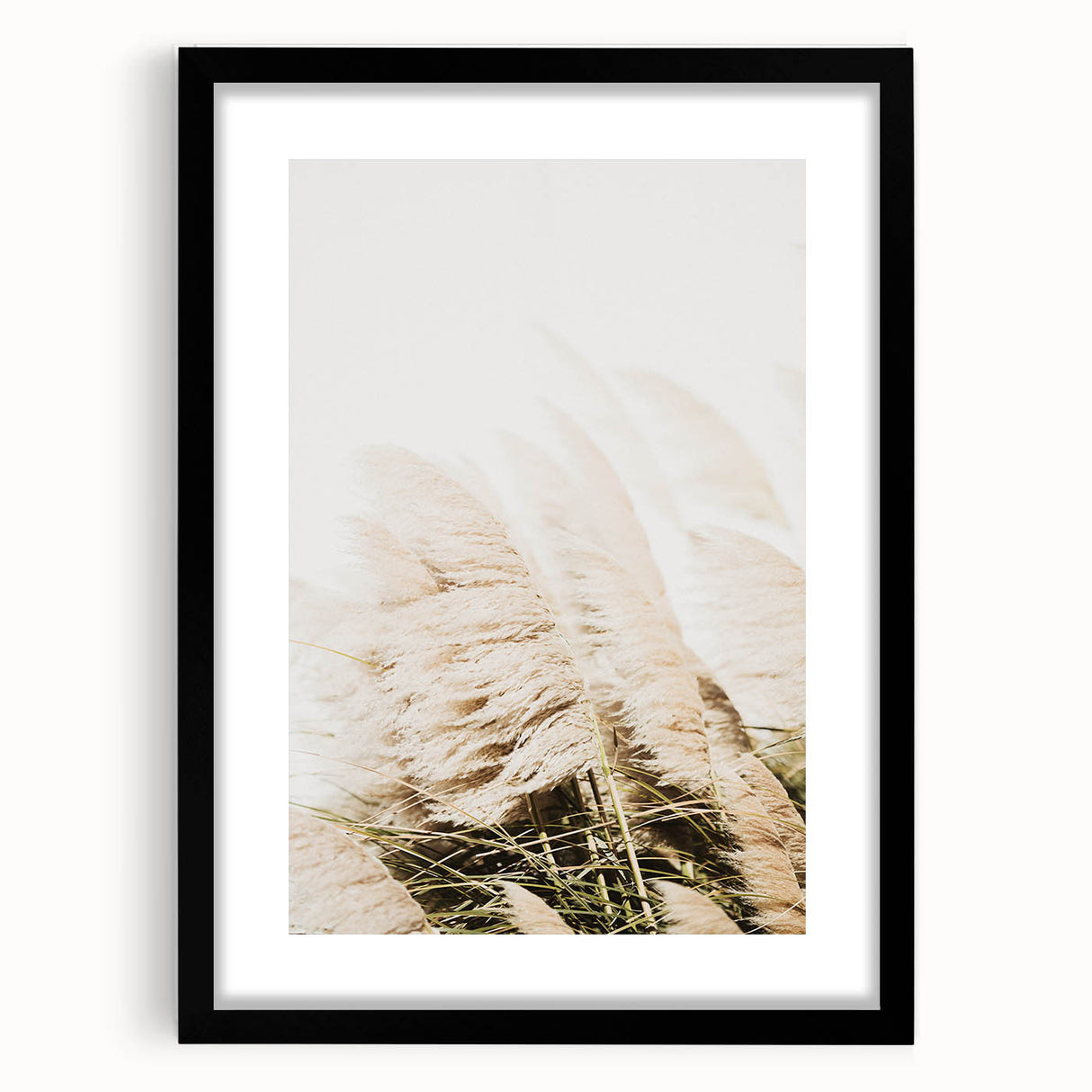 Extra large abstract art print featuring textured, colorful swirls on a black-framed canvas, ideal for living room decor.