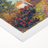 Art deco poster of a cityscape in muted blue and gray tones on rolled canvas, suitable for dining room wall art.