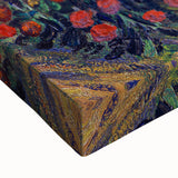 Large art canvas depicting a black and white landscape painting, ideal for bedroom wall decor.