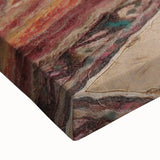 Large art featuring a black and white landscape painting of a caravan on a stretched canvas, suitable for bedroom wall decor.