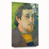 Impressionist Wall Art - Gauguin Self-Portrait Dedicated to Carrière
