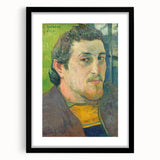 Impressionist Wall Art - Gauguin Self-Portrait Dedicated to Carrière