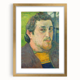 Impressionist Wall Art - Gauguin Self-Portrait Dedicated to Carrière