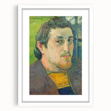 Impressionist Wall Art - Gauguin Self-Portrait Dedicated to Carrière