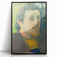 Impressionist Wall Art - Gauguin Self-Portrait Dedicated to Carrière