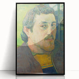 Impressionist Wall Art - Gauguin Self-Portrait Dedicated to Carrière