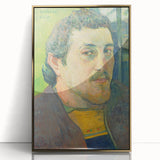 Impressionist Wall Art - Gauguin Self-Portrait Dedicated to Carrière