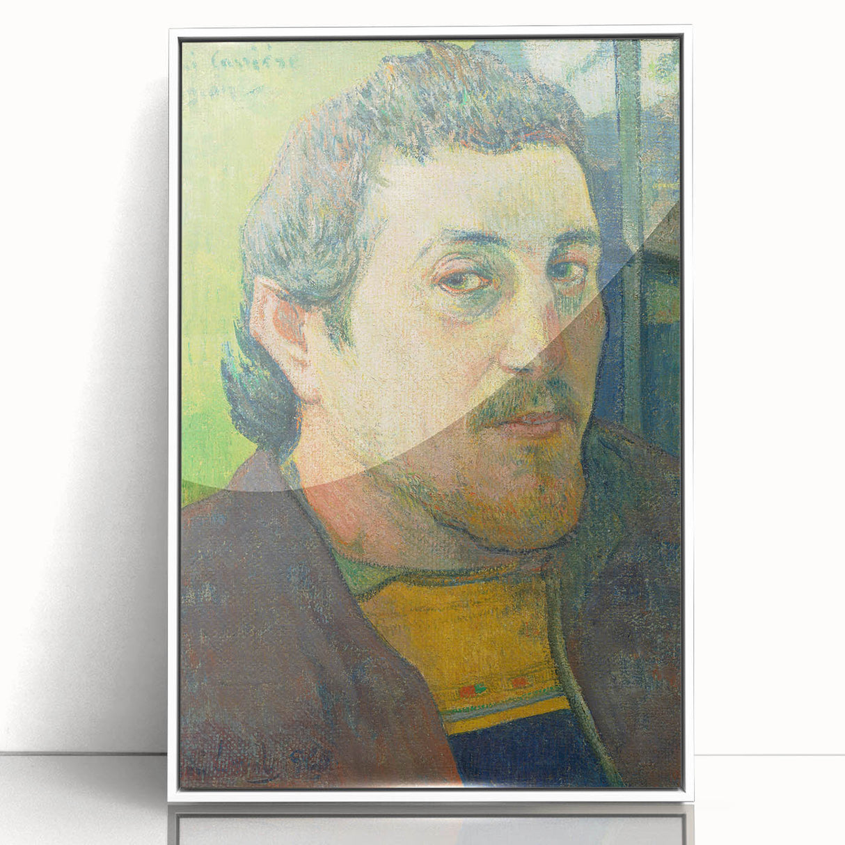 Impressionist Wall Art - Gauguin Self-Portrait Dedicated to Carrière