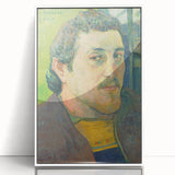 Impressionist Wall Art - Gauguin Self-Portrait Dedicated to Carrière