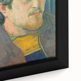 Impressionist Wall Art - Gauguin Self-Portrait Dedicated to Carrière