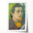 Impressionist Wall Art - Gauguin Self-Portrait Dedicated to Carrière