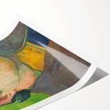 Impressionist Wall Art - Gauguin Self-Portrait Dedicated to Carrière