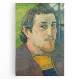 Impressionist Wall Art - Gauguin Self-Portrait Dedicated to Carrière