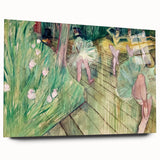 Modern Wall Art - Ballet Scene by Toulouse-Lautrec | Graceful Dance Decor