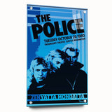 The Police Retro Concert Poster - Vintage 1980 Band Art, Zenyatta Mondatta