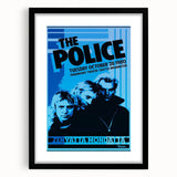 The Police Retro Concert Poster - Vintage 1980 Band Art, Zenyatta Mondatta