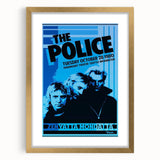 The Police Retro Concert Poster - Vintage 1980 Band Art, Zenyatta Mondatta
