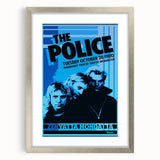 The Police Retro Concert Poster - Vintage 1980 Band Art, Zenyatta Mondatta