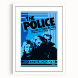 The Police Retro Concert Poster - Vintage 1980 Band Art, Zenyatta Mondatta