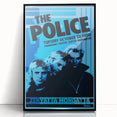 The Police Retro Concert Poster - Vintage 1980 Band Art, Zenyatta Mondatta
