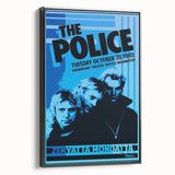 The Police Retro Concert Poster - Vintage 1980 Band Art, Zenyatta Mondatta