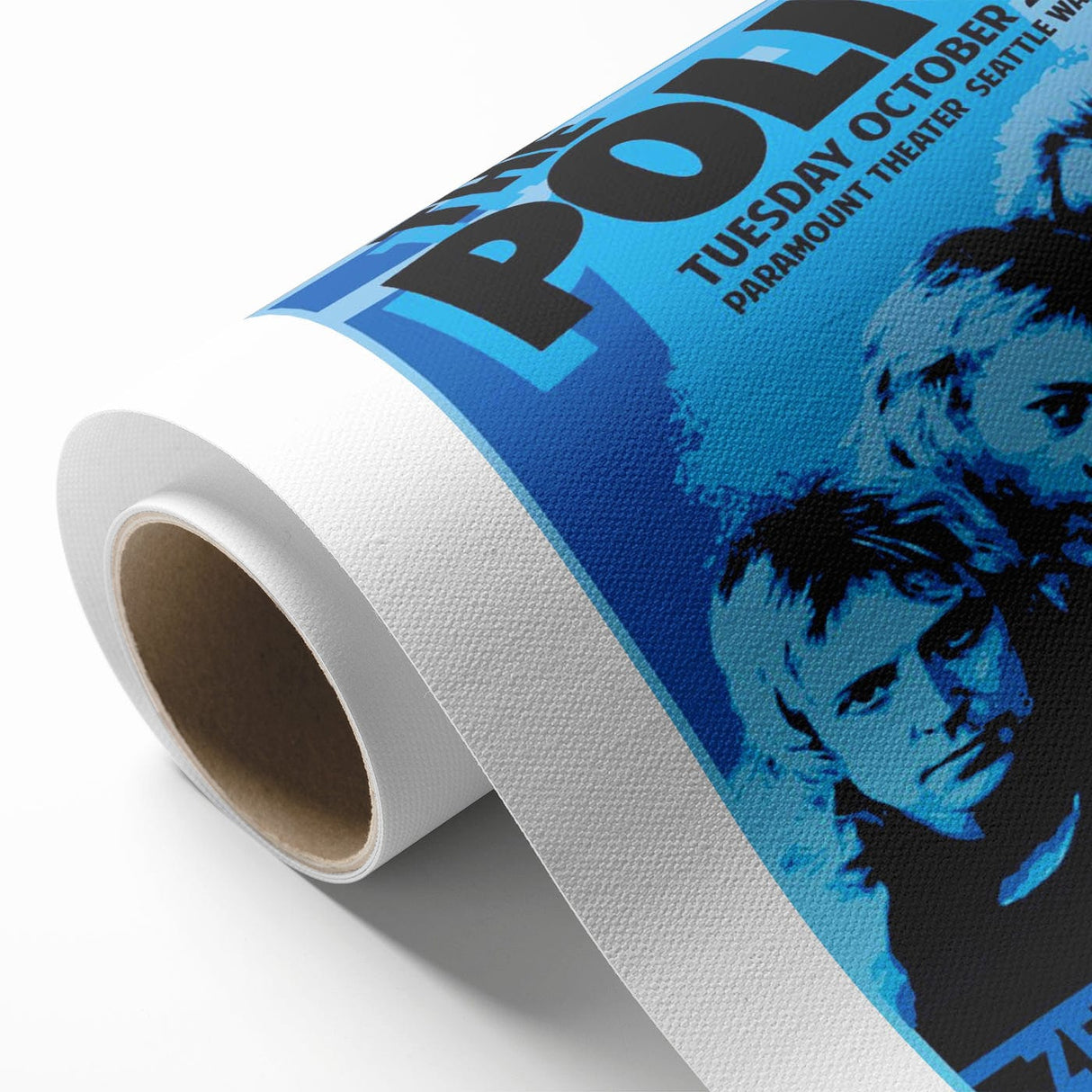The Police Retro Concert Poster - Vintage 1980 Band Art, Zenyatta Mondatta