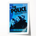 The Police Retro Concert Poster - Vintage 1980 Band Art, Zenyatta Mondatta