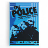 The Police Retro Concert Poster - Vintage 1980 Band Art, Zenyatta Mondatta