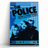The Police Retro Concert Poster - Vintage 1980 Band Art, Zenyatta Mondatta