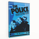 The Police Retro Concert Poster - Vintage 1980 Band Art, Zenyatta Mondatta