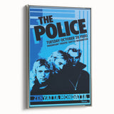 The Police Retro Concert Poster - Vintage 1980 Band Art, Zenyatta Mondatta